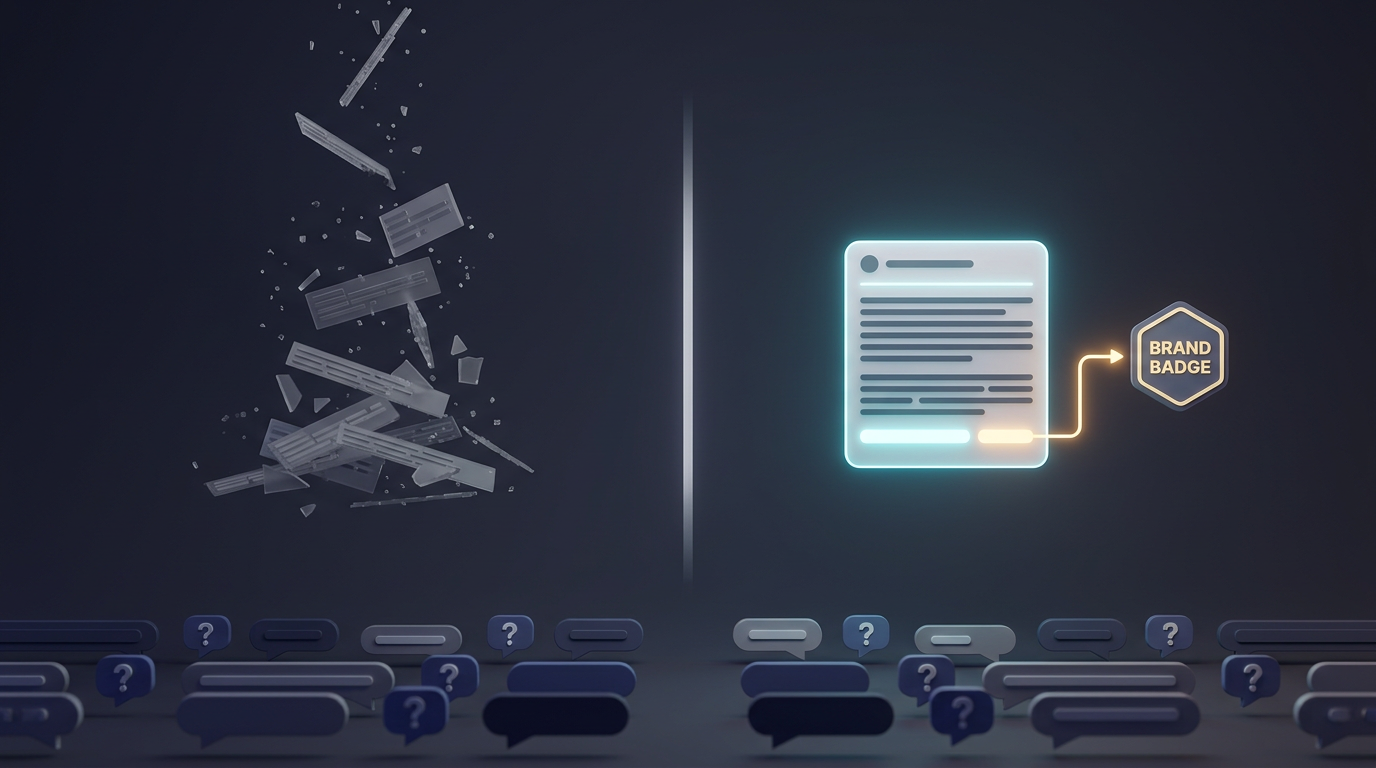 AI brand visibility tools measuring live citations versus scraped brand mentions